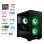 Računalnik MEGA MT S7X R5-5600X/RTX3060/16GB/1TB/1TB/-/750W/Brez OS/črna RGB + Estetski napajalni kabli [Zelena / Črna]