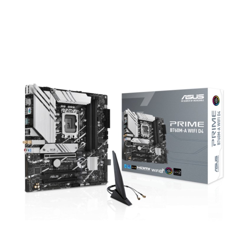 Osnovna plošča 1700 Asus PRIME B760M-A WIFI microATX 2x HDMI 1xDisplayPort