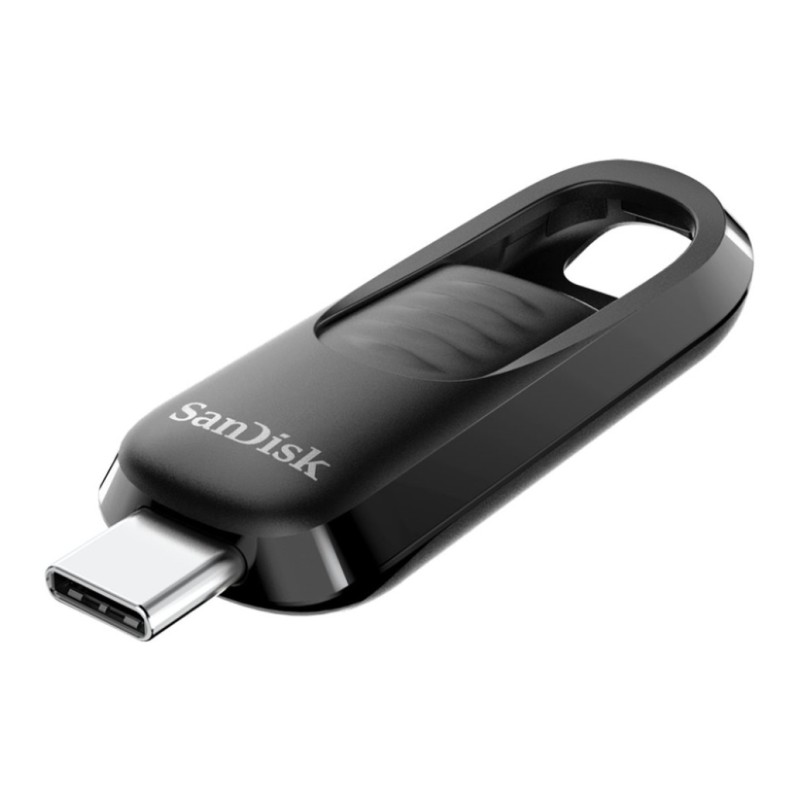 Spominski ključek 256GB USB-C Sandisk Ultra 400MB/s kovinski-plastičen črn (SDCZ480-256G-G46) SANDISK Spominski ključek 256GB USB-C Sandisk Ultra 400MB/s kovinski-plastičen črn (SDCZ480-256G-G46)