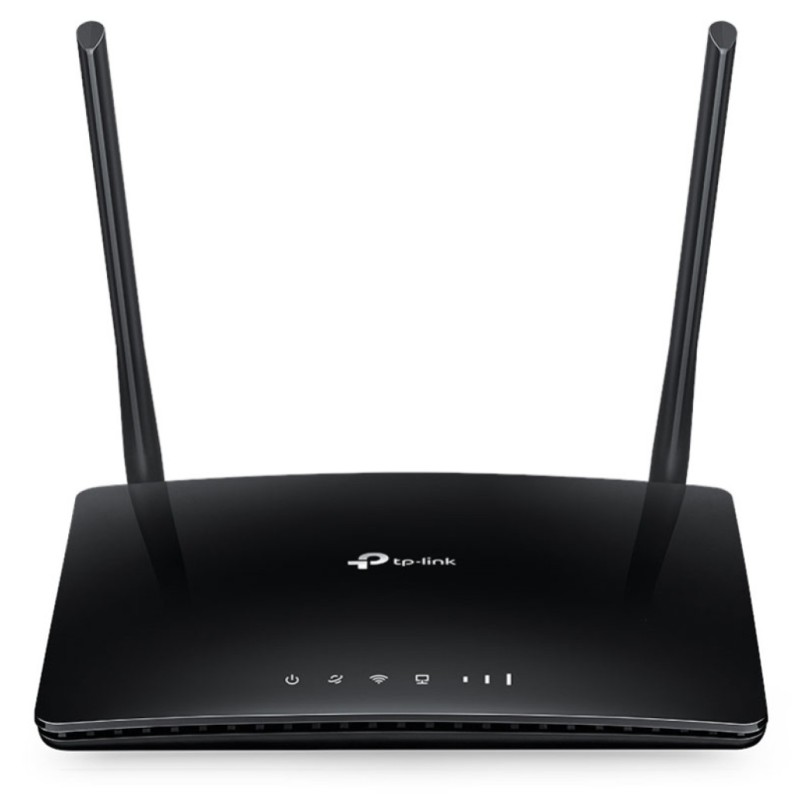 Usmerjevalnik brezžični TP-Link WiFi5 802.11ac AC1200 867Mbit/s 3G/4G dualband MU-MIMO 4xLAN 2x antena (Archer MR400) TP-LINK Usmerjevalnik brezžični TP-Link WiFi5 802.11ac AC1200 867Mbit/s 3G/4G dualband MU-MIMO 4xLAN 2x antena (Archer MR400)