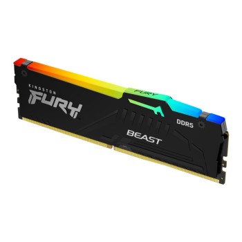 DDR5 16GB 6000MHz CL30 Single (1x16GB) Kingston RGB Fury Beast XMP3.0 EXPO 1,4V Gaming črna (KF560C30BBEA-16) DDR5 16GB 6000MHz CL30 Single (1x16GB) Kingston RGB Fury Beast XMP3.0 EXPO 1,4V Gaming črna (KF560C30BBEA-16)