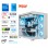 Računalnik MEGA MT S5 i7-12700KF/RTX5070/32GB/1TB/750W/Brez OS/bela RGB + Estetski napajalni kabli [Svetlo modra / Bela]