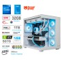 Računalnik MEGA MT S5 i7-12700KF/RTX5070/32GB/1TB/750W/Brez OS/bela RGB + Estetski napajalni kabli [Svetlo modra / Bela]