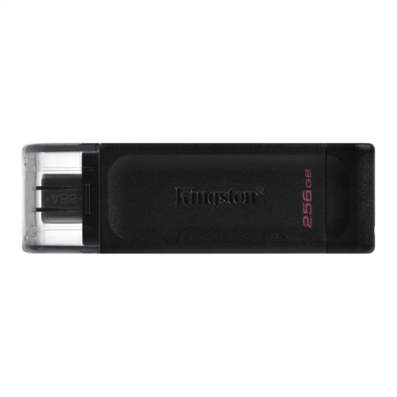 Spominski ključek 256GB USB-C Kingston DT70 80MB/s 15MB/s kovinski-plastičen črn (DT70/256GB) KINGSTON Spominski ključek 256GB USB-C Kingston DT70 80MB/s 15MB/s kovinski-plastičen črn (DT70/256GB)
