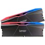DDR5 32GB 6000MHz CL30 KIT (2x16GB) Lexar RGB Ares XMP3.0 1,4V črna (LD5U16G60C30BR-RGD)