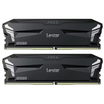 DDR5 32GB 6000MHz CL30 KIT (2x16GB) Lexar Ares XMP3.0 1,4V črna (LD5U16G60C300A-RGD) DDR5 32GB 6000MHz CL30 KIT (2x16GB) Lexar Ares XMP3.0 1,4V črna (LD5U16G60C300A-RGD)