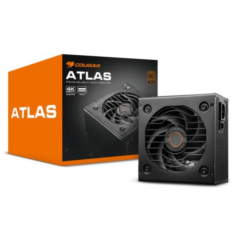 Napajalnik - 550W Cougar ATLAS 80Plus 87% ATX 3.1 Non modular črna (CGR-AT550) Cougar Napajalnik - 550W Cougar ATLAS 80Plus 87% ATX 3.1 Non modular črna (CGR-AT550)