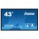 Monitor Iiyama 108 cm (42,5") TF4339AS-B1AG 4K na dotik PCAP Interaktivni IPS 8ms 2xHDMI DP 2xUSB Zvočniki 2x10W  RJ45 ProLite interaktivni monitor Android 11