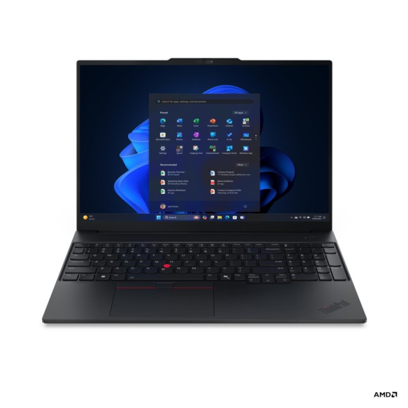 Prenosnik Lenovo 40,64 cm (16,0) ThinkPad E16 G4 1920x1200 IPS 400nit Ryzen AI 5 330/16GB/512GB/BL/AI Chip: 50 TOPs/ALU/AMD Radeon 820M/Win11Pro (21Y4003USC)