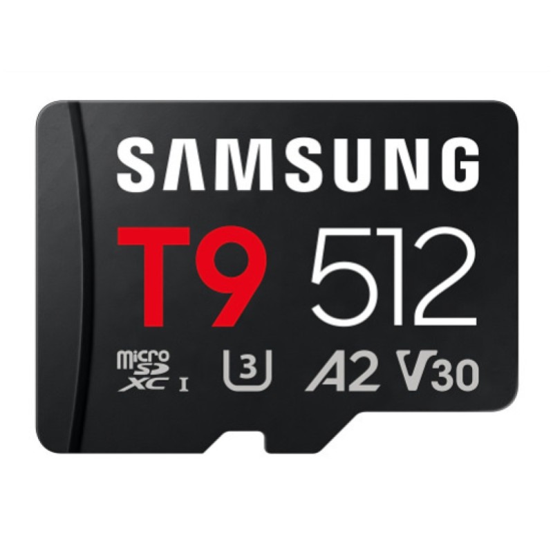 Spominska kartica SDXC 512GB Samsung T9 200MB/130MB/s U3 V30 UHS-I A2 (MB-MH512T/WW) SAMSUNG Spominska kartica SDXC 512GB Samsung T9 200MB/130MB/s U3 V30 UHS-I A2 (MB-MH512T/WW)