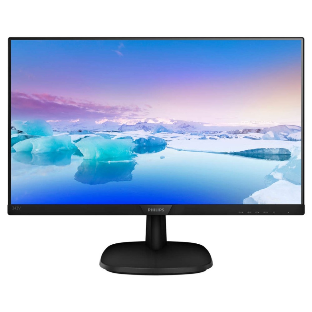 Monitor Philips 60,5 cm (23,8) 243V7QDAB 1920x1080 75Hz IPS 5ms VGA DVI HDMI zvočniki PHILIPS Monitor Philips 60,5 cm (23,8) 243V7QDAB 1920x1080 75Hz IPS 5ms VGA DVI HDMI zvočniki