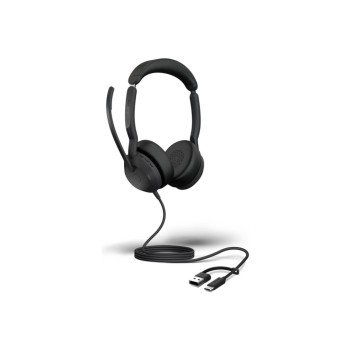 Slušalke brezžične Jabra naglavne z mikrofonom BT/USB-A/C Jabra Evolve2 50 UC Stereo črna Active Noise Cancellation (25089-989-799) Slušalke brezžične Jabra naglavne z mikrofonom BT/USB-A/C Jabra Evolve2 50 UC Stereo črna Active Noise Cancellation (25089-989-799)