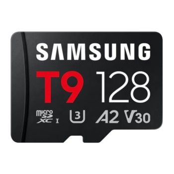Spominska kartica SDXC 128GB Samsung T9 200MB/130MB U3 V30 UHS-I A2 (MB-MH128T/WW)