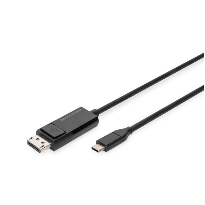 Kabel USB-C = DisplayPort 2,00m 8K@Hz obojesmerni Digitus (AK-300334-020-S) Kabel USB-C = DisplayPort 2,00m 8K@Hz obojesmerni Digitus (AK-300334-020-S)