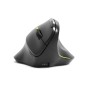 Miš brezžična + Bluetooth ergonomska Port Ergo Soft 1600DPI za desničarje 5 gumbov črna (910200)