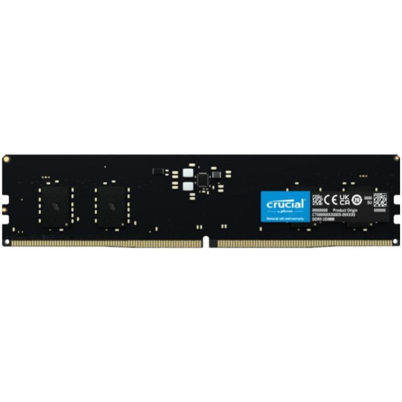 DDR5 8GB 5600MHz CL46 Single (1x 8GB) Crucial - 1,35V črna (CT8G56C46U5T)