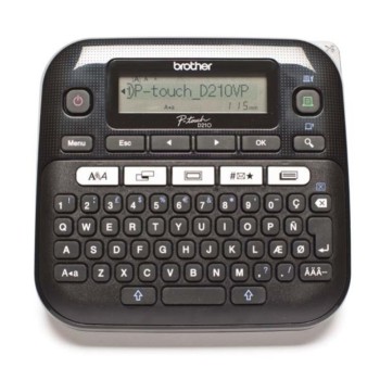Tiskalnik za nalepke Brother PT D210VP QWERTY napajalni adapter s kovčkom