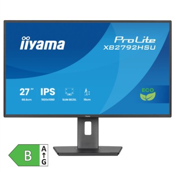 Monitor Iiyama 68,6 cm (27") XB2792HSU-B1 1920x1080 120Hz IPS 3ms HDMI DP 2xUSB Pivot Zvočniki  2H AdaptiveSync ProLite