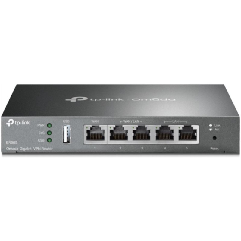 Usmerjevalnik žični TP-Link Omada ER605 4xLAN+WAN () TP-LINK Usmerjevalnik žični TP-Link Omada ER605 4xLAN+WAN ()