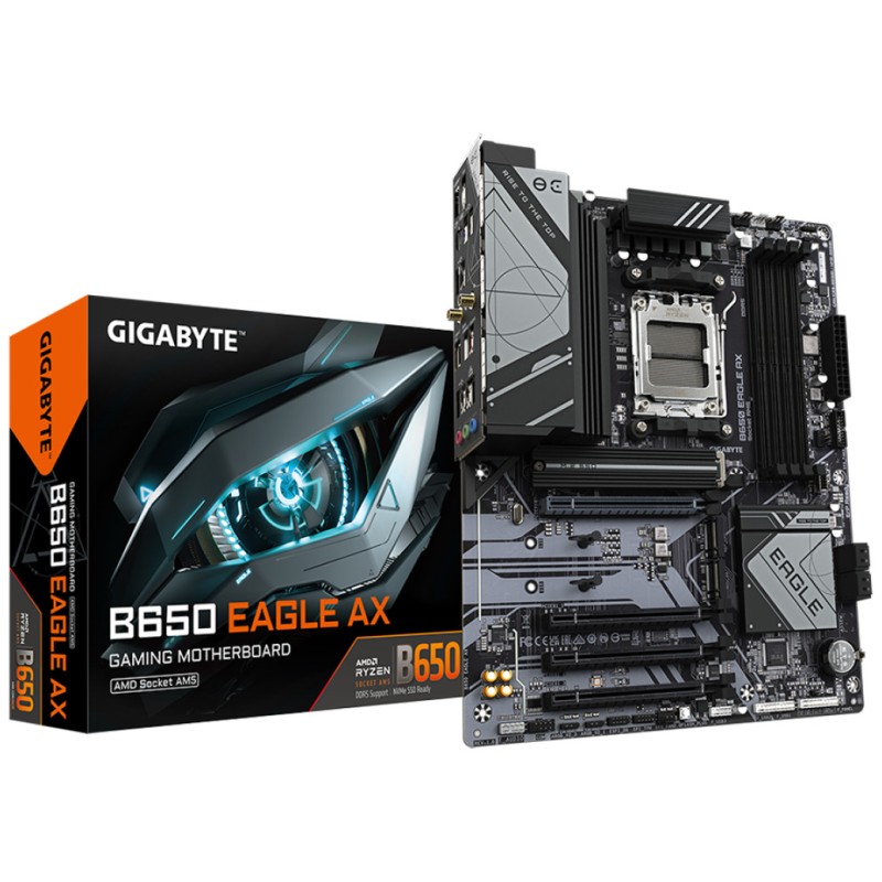 Osnovna plošča AM5 GigaByte B650 EAGLE ATX HDMI DP GIGABYTE Osnovna plošča AM5 GigaByte B650 EAGLE ATX HDMI DP