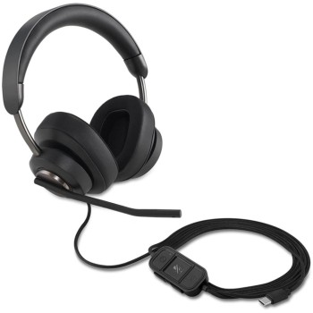 Slušalke žične Kensington naglavne z mikrofonom USB USB-C H2000 črna ()