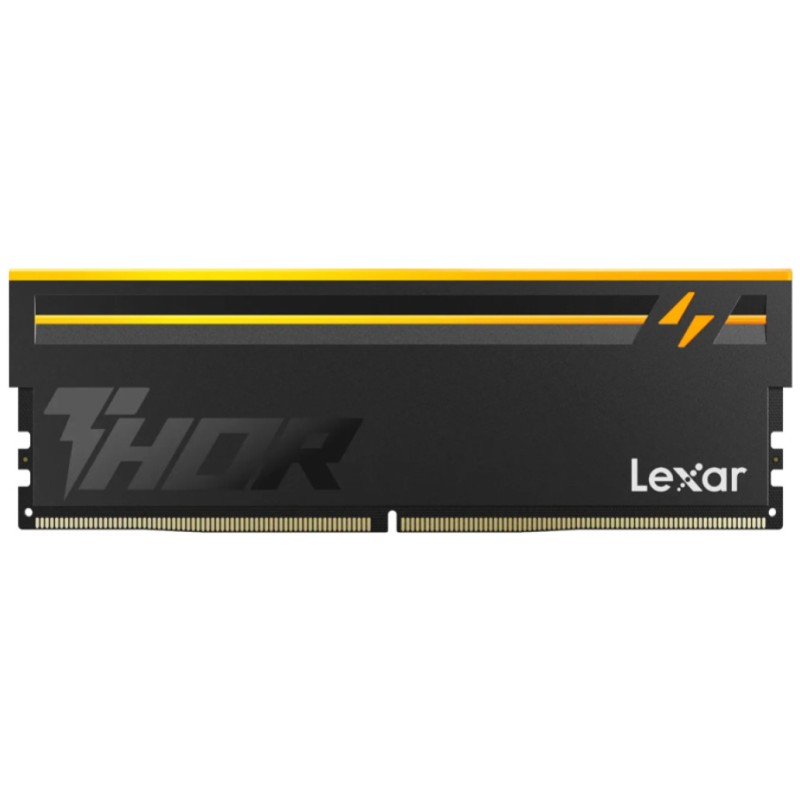 DDR5 16GB 6000MHz CL36 Single (1x16GB) Lexar RGB Thor XMP3.0 EXPO 1,4V Gaming črna (LD5U16G60C36BV-RGS)