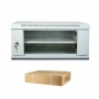 Kabinet zidni 6U 368 600x450 siv Datech + polica (DP.6406.9000)