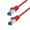 KABEL PATCH SFTP Cat 6A 1,00m RJ45 10Gbit LogiLink Ultraflex rdeč (C6A034S) LOGILINK KABEL PATCH SFTP Cat 6A 1,00m RJ45 10Gbit LogiLink Ultraflex rdeč (C6A034S)
