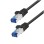 KABEL PATCH SFTP Cat 6A 1,00m RJ45 10Gbit LogiLink Ultraflex črn (C6A033S)