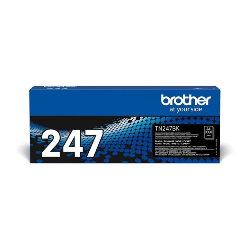 TONER BROTHER Črn visoke zmogljivosti TN247BK Brother TONER BROTHER Črn visoke zmogljivosti TN247BK