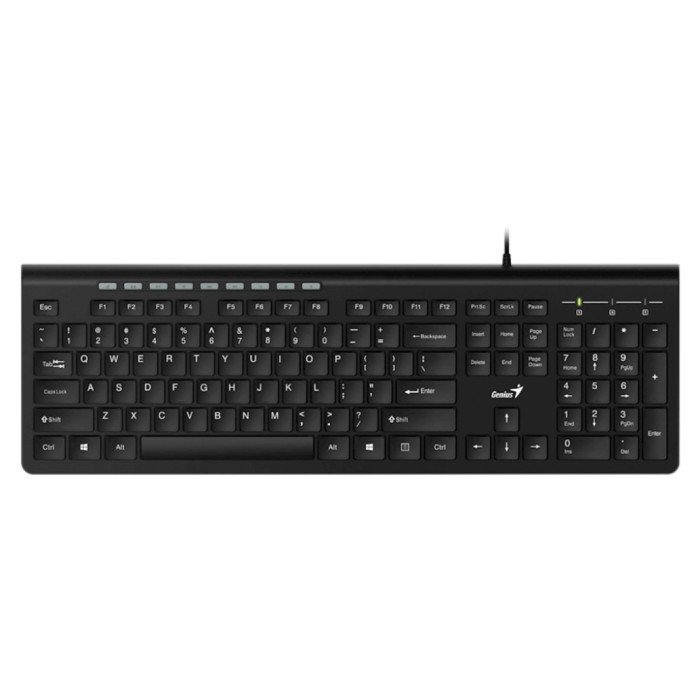 Tipkovnica USB Genius Slimstar 230II  SLO | črna (31310048405)