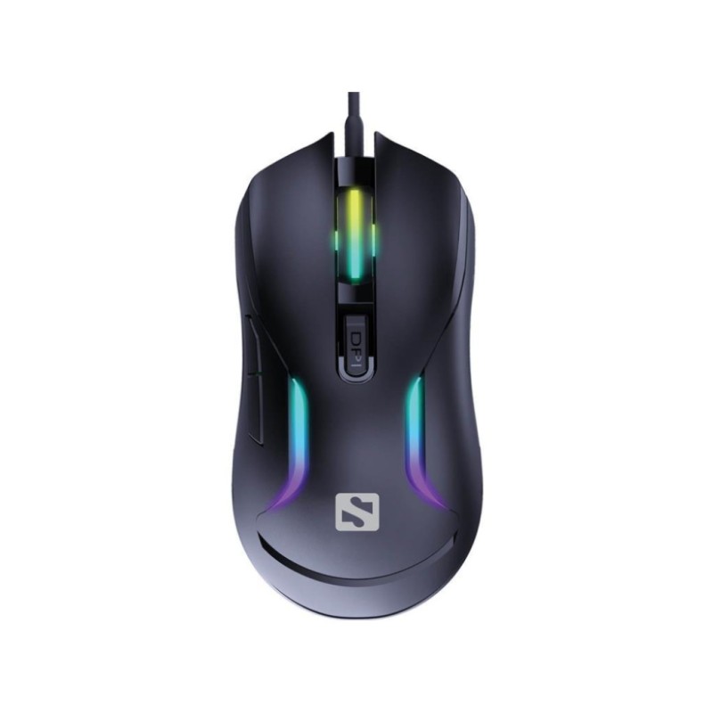 Miš Sandberg USB-A Sandberg LightFlow 6D črna 3600DPI (640-27)