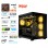 Računalnik MEGA MT S5 R7-9800X3D/RTX5070/32GB-DDR5/2TB/750W/Brez OS/črna RGB + Estetski napajalni kabli [Rumena / Črna]