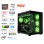 Računalnik MEGA MT S5 R7-5700X/RTX5060/16GB/1TB/750W/Brez OS/črna RGB + Estetski napajalni kabli [Zelena / Črna]