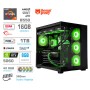 Računalnik MEGA MT S5 R7-5700X/RTX5060/16GB/1TB/750W/Brez OS/črna RGB + Estetski napajalni kabli [Zelena / Črna]