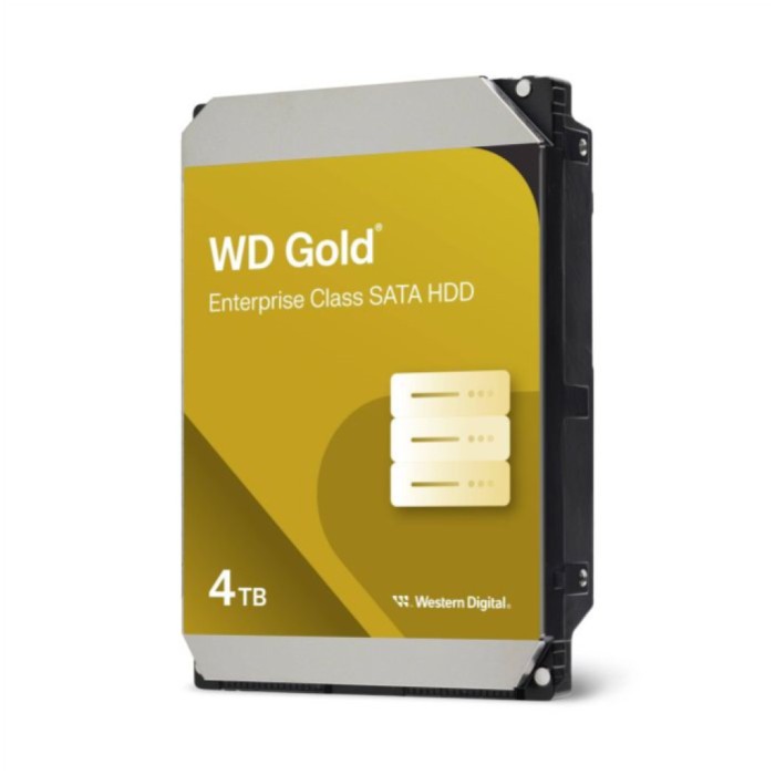Trdi disk 3,5" 4TB SATA WD Gold 7.200 256MB (WD4004FRYZ) Trdi disk 3,5" 4TB SATA WD Gold 7.200 256MB (WD4004FRYZ)