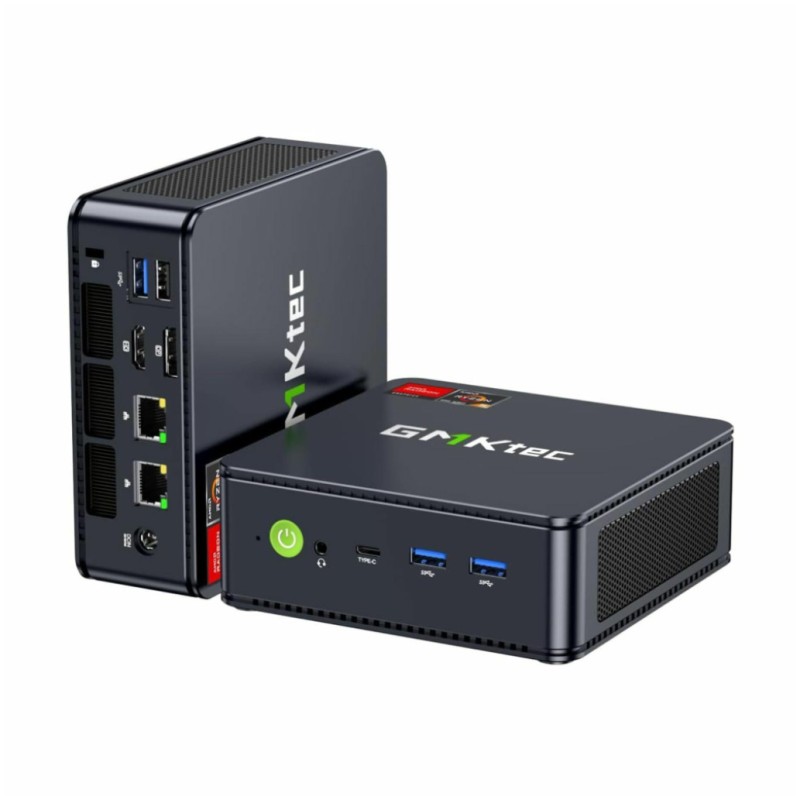 Mini računalnik GMKtec M6 AMD Ryzen 5 7640HS 16GB RAM 512GB SSD NucBox črn GMKtec Mini računalnik GMKtec M6 AMD Ryzen 5 7640HS 16GB RAM 512GB SSD NucBox črn