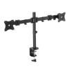 Nosilec za LCD monitor dvojni 13-27 do 8kg - pritrditev na rob mize LogiLink (BP0022) LOGILINK Nosilec za LCD monitor dvojni 13-27 do 8kg - pritrditev na rob mize LogiLink (BP0022)