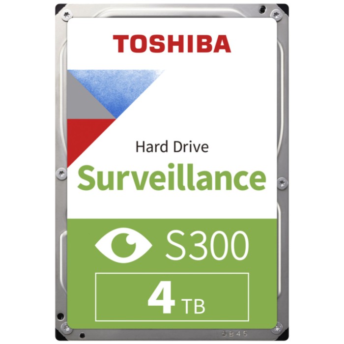 Toshiba 8.9cm (3.5") 4TB SATA3 Surv. S300 Green 5900 RPM intern Toshiba 8.9cm (3.5") 4TB SATA3 Surv. S300 Green 5900 RPM intern