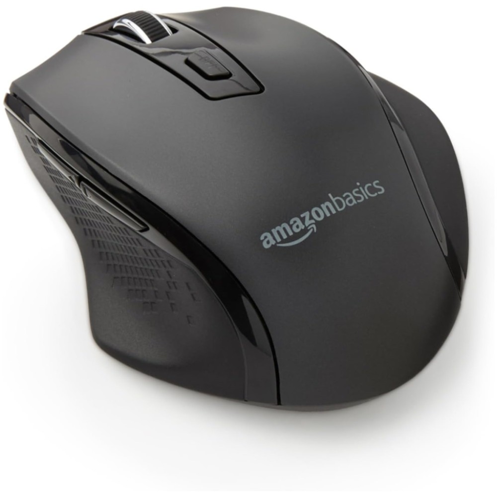 Miš brezžična desktop AmazonBasics Ergonomic Mouse 3600DPI ergonomična grafitna nastavljiva občutljivost (600, 1000, 1600, 2400 or 3600 dpi), dim 10.4 x 7.4 x 3.8 cm (G6B-BK) Amazon Miš brezžična desktop AmazonBasics Ergonomic Mouse 3600DPI ergonomična grafitna nastavljiva občutljivost (600, 1000, 1600, 2400 or 3600 dpi), dim 10.4 x 7.4 x 3.8 cm (G6B-BK)