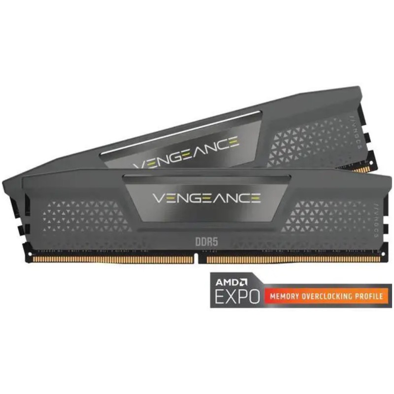 DDR5 16GB 6000MHz CL36 KIT (2x 8GB) Corsair Vengeance EXPO 1,35V siva (CMK16GX5M2E6000Z36) CORSAIR DDR5 16GB 6000MHz CL36 KIT (2x 8GB) Corsair Vengeance EXPO 1,35V siva (CMK16GX5M2E6000Z36)