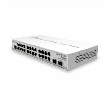 STIKALO 24-PORT + 2x SFP Mikrotik CRS326-24G-2S+IN Managed (CRS326-24G-2S+IN)