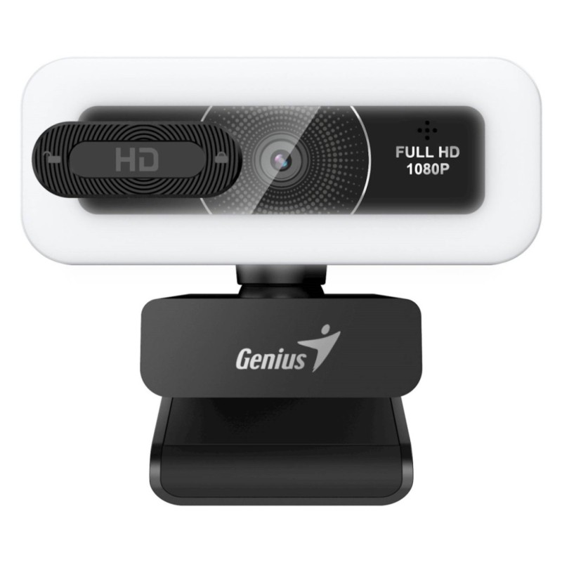 Spletna kamera Genius FaceCam LIGHT 2MP FHD 30FPS USB-C/A LED osvetlitev z upravljalnikom na kablu (32200010400)