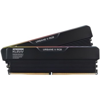 DDR5 32GB 6000MHz CL30 KIT (2x16GB) KLEVV RGB Urbane V XMP3.0 EXPO 1,35V črna (KD5AGUA80-60A300V) DDR5 32GB 6000MHz CL30 KIT (2x16GB) KLEVV RGB Urbane V XMP3.0 EXPO 1,35V črna (KD5AGUA80-60A300V)