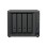 NAS ohišje Synology DS925neo+ 4x3,5'' SATA HDD/SSD 2xM.2 NVMe AMD V1500B 4 core (8-thread) 2.2 GHz 4GB DDR4 non-ECC SODIMM 2xRJ-45 2.5GbE LAN 2xUSB 3.2 Gen1 1xUSB-C expansion port