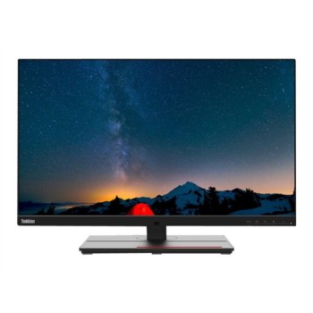 Monitor Lenovo 68,6 cm (27,0") P27u-20 3840x2160 IPS 4ms 2xHDMI DisplayPort Thunderbolt4 USB-C 96W TB-Out 3xUSB3.2 USB-C-Out Pivot Zvočniki 2x3W  DCI-P3-99% RJ45 HDR400 Delta E<1 calibration