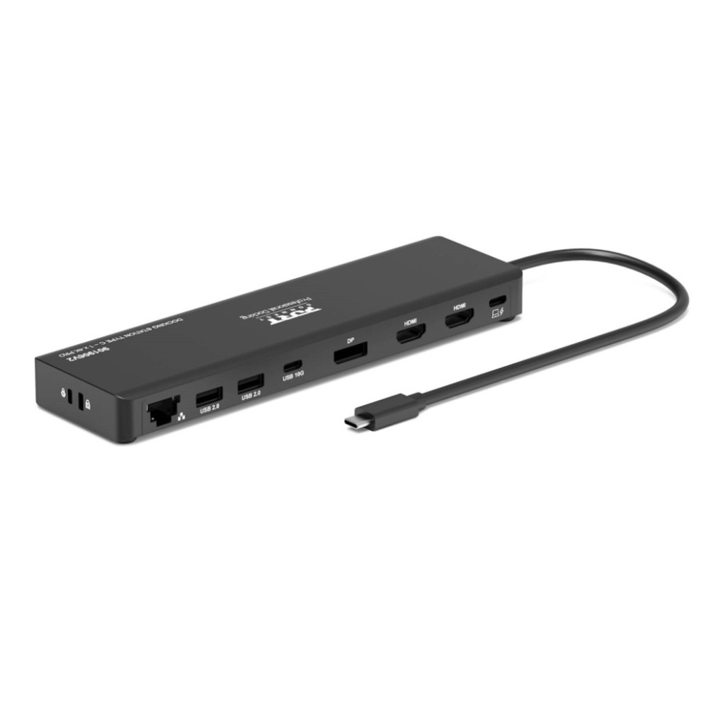 Priklopna postaja USB-C => Port 1xDisplayPort 2x HDMI 2xUSB 4xUSB-C 100W 1xRJ45 (901906V2) Port Priklopna postaja USB-C => Port 1xDisplayPort 2x HDMI 2xUSB 4xUSB-C 100W 1xRJ45 (901906V2)