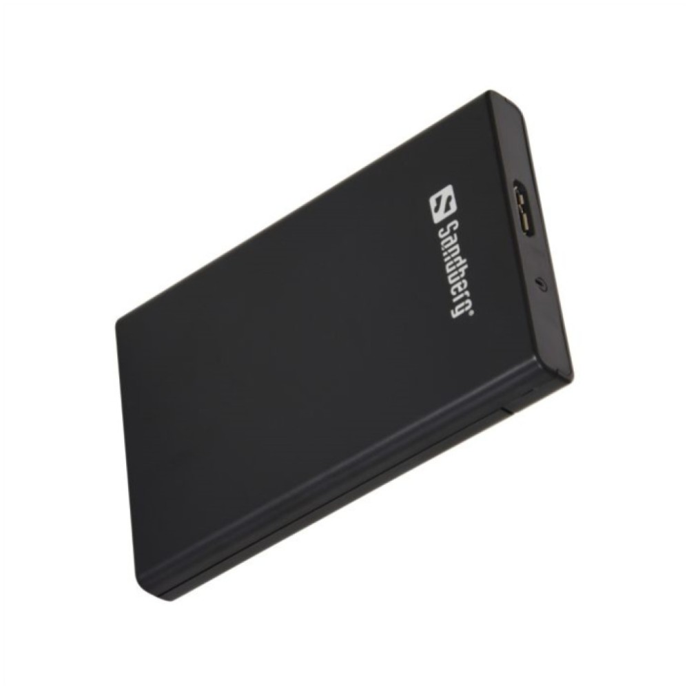 Ohišje za SSS disk 2,5 => USB-A 3.0 črn Sandberg (133-89) SANDBERG Ohišje za SSS disk 2,5 => USB-A 3.0 črn Sandberg (133-89)