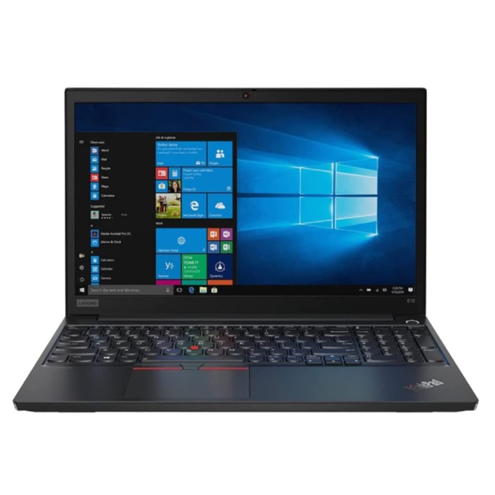 Prenosnik RNW Lenovo E15 G1 i7-10510U / 16GB / SSD256GB / 15,6 1920x1080 / WLAN / BT / CAM / FP / AMD Radeon RX 640 / W11P / SLO gravura / A+