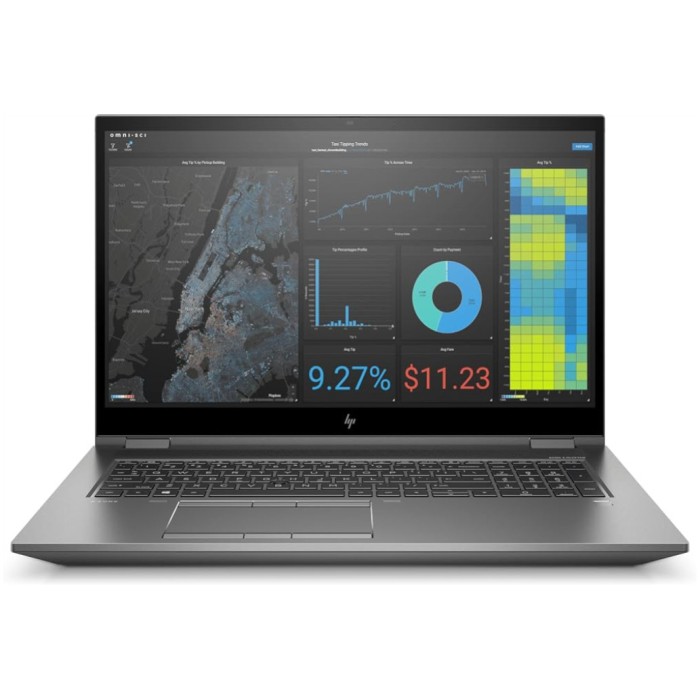 Prenosnik RNW HP Zbook 17 Fury G7 i7-10850H / 32GB / SSD512GB / 17,3" 1920x1080 / WLAN / BT / CAM / FP / nVidia RTX 3000 / W11P / SLO gravura / A+
